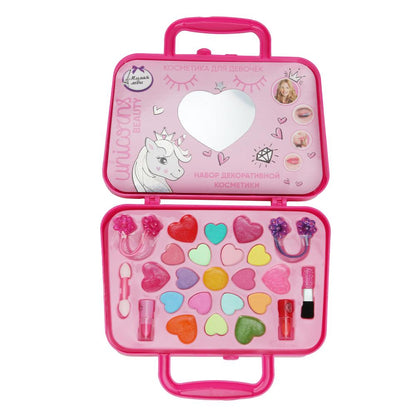 Косметика ДЛЯ ДЕВОЧЕК тени для век, помада, блеск для губ МИЛАЯ ЛЕДИ в кор.2*48шт