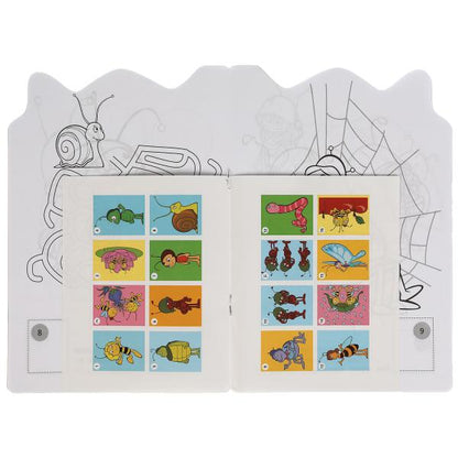 Самая веселая пчелка. Раскраска с вырубкой и наклейками малого формата. Пчелка Майя. Умка в кор.50шт