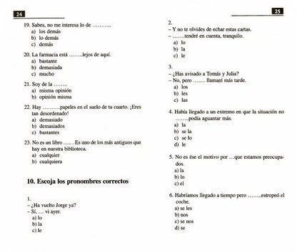 Тесты по испанскому языку