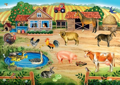 Степ. Напольный пазл арт.70103 "Ферма" (большой) /4