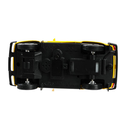 Machine en métal LADA 4x4 12 cm, double, bagage, inerce, jaune, cor. Parc technologique dans le cor.2*36шт