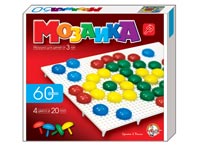 Мозаика d 20/4цв/60шт/1 поле (арт.00978)