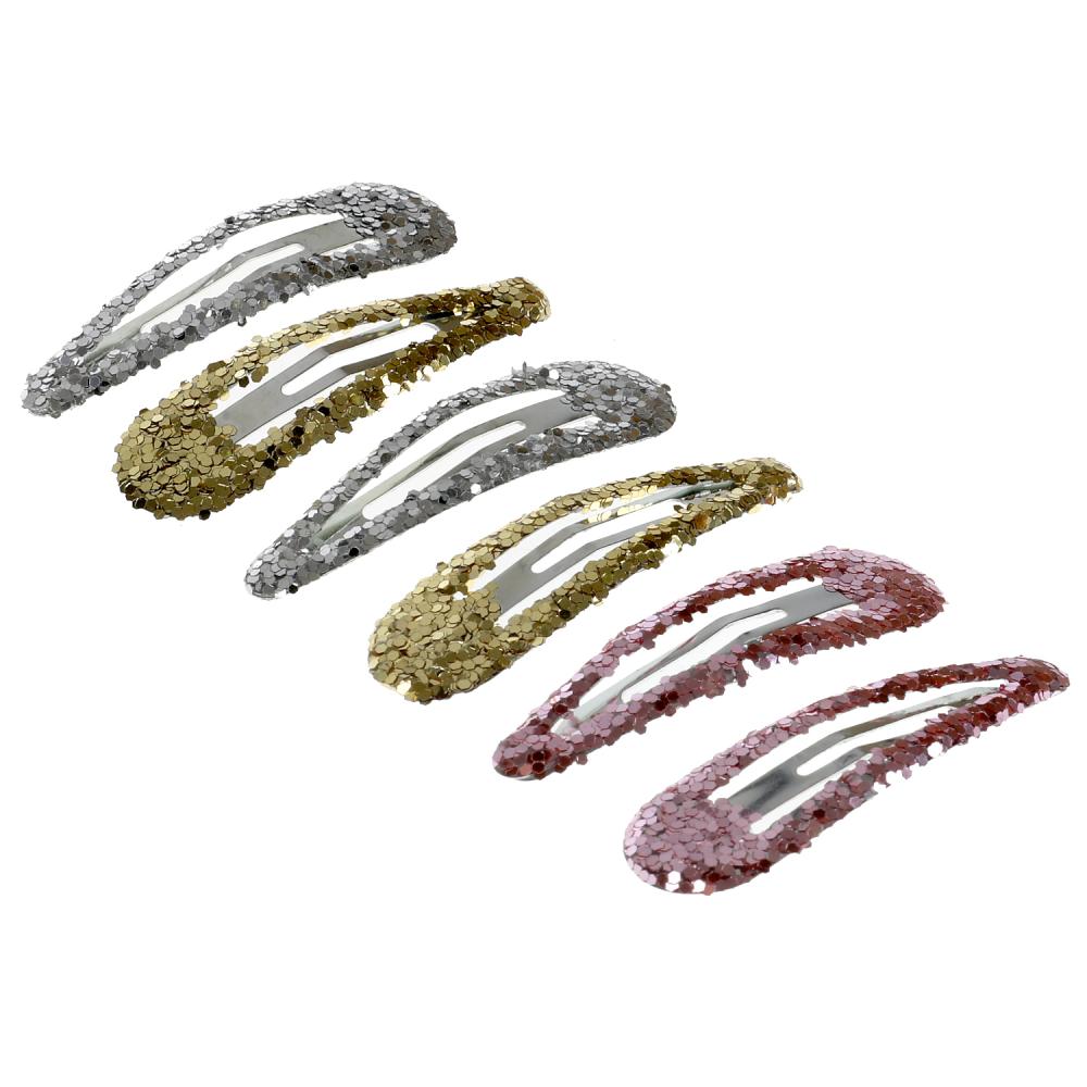 Accessoires pour/devochek СКАЗОЧНЫЙ ПАТРУЛЬ 6 заколок на карт. dans le paquet. МИЛАЯ ЛЕДИ уп-10шт в кор.100уп