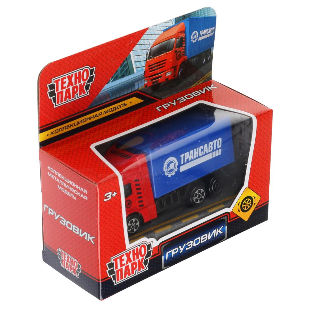 1710I148-R306115 Машина металл ГРУЗОВИК 10,5 см, красный, кор. Технопарк в кор.2*120шт