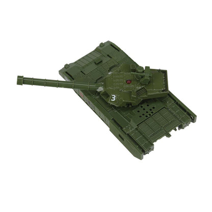 Модель металл АРМАТА ТАНК Т-14 АРМИЯ РОССИИ 12 см, башня, инерц, зеленый, кор. Технопарк в кор.2*24шт