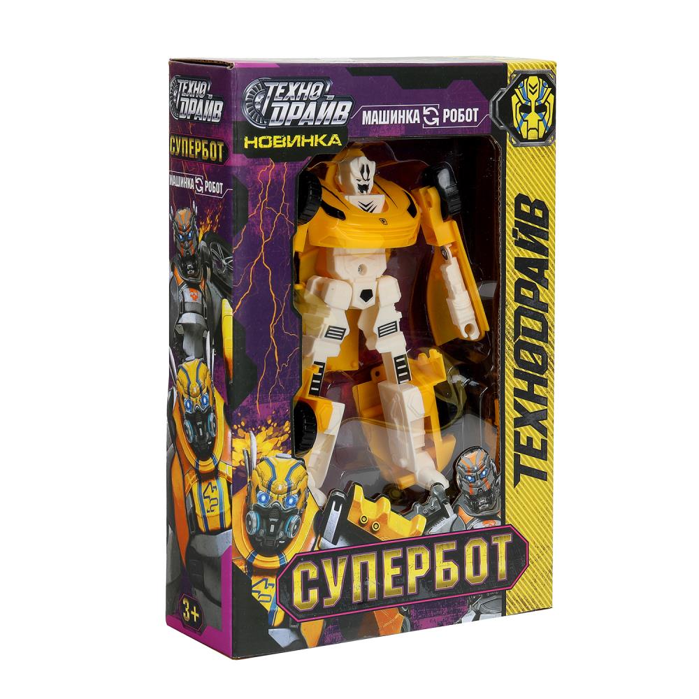 Робот трансформирующийся, кор.16*24*5,5см ТЕХНОДРАЙВ в кор.2*60шт