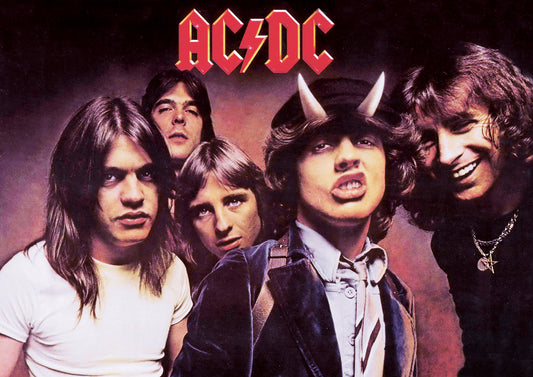 Постер. Звезды металла. AC/DC. Формат А3.