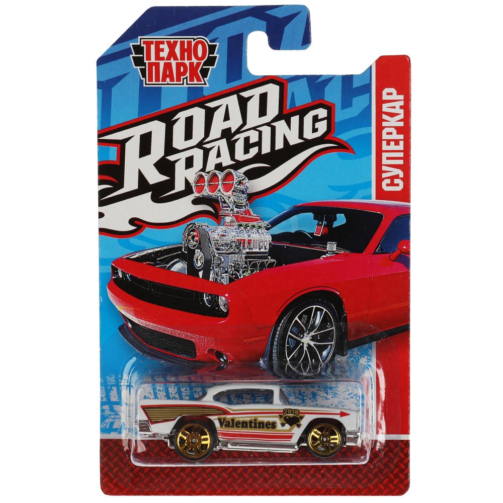 Machine en métal ROAD RACING SUISSE 7,5 cm, dans un assortiment, en blister. Parc technologique en cor.2*360шт