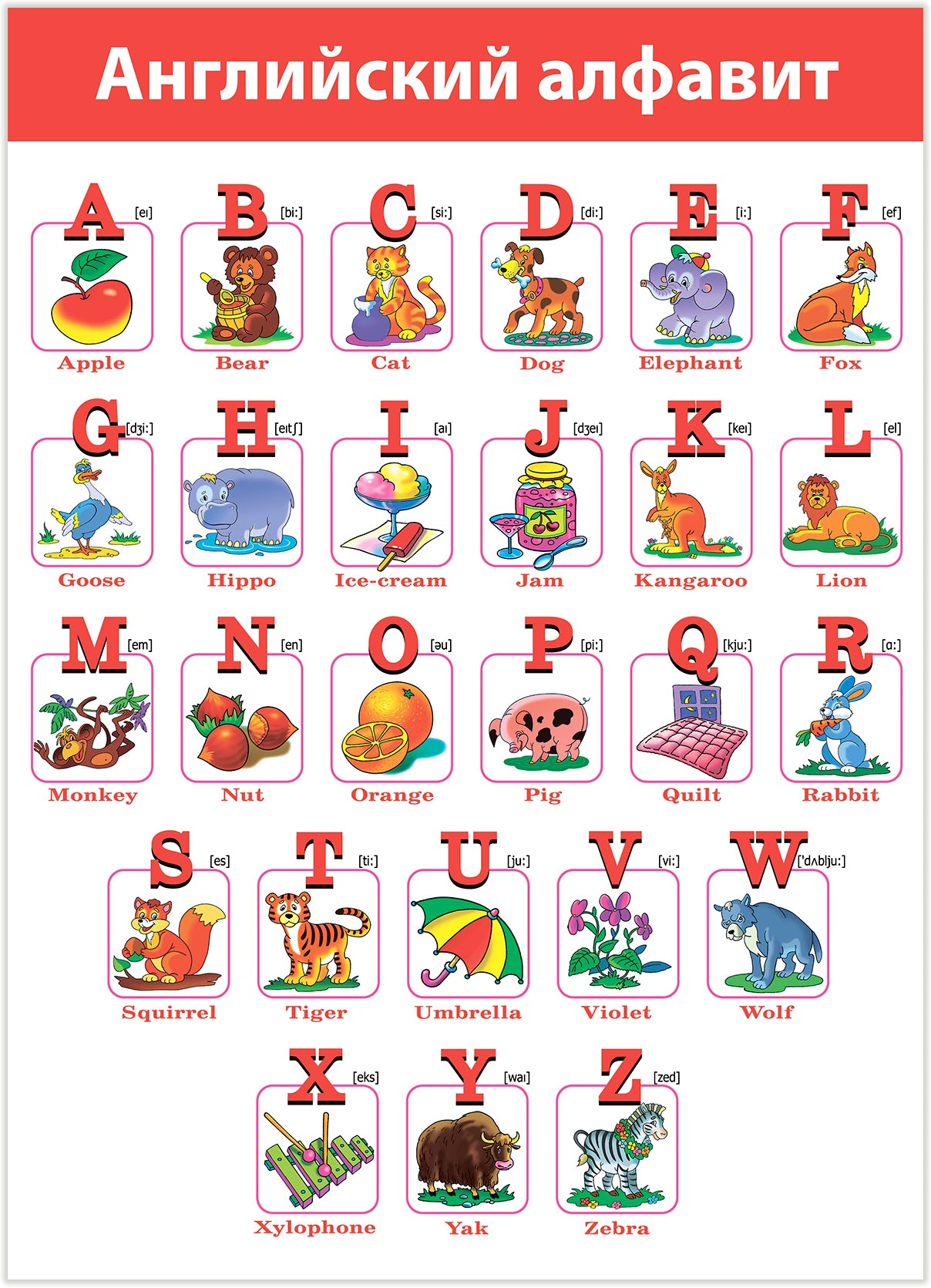 4024 Комплект плакатов. Английский язык