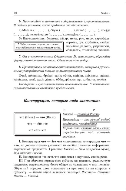 Грамматика русского языка в упражнениях и комментариях. Морфология