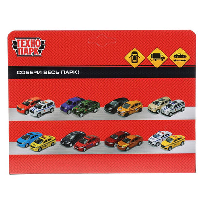 Машина металл "газель next полиция" 14см, открыв. двери, инерц., синий в кор. Технопарк в кор.2*32шт