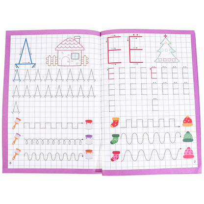 Тренируем руку. Description. Je suis allé à l'école. 4-6 lettres 165х240 mm. Скрепка. 48 pièces. Умка в кор.30шт