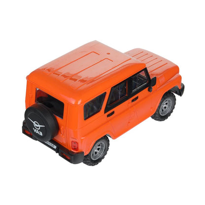 Машина ру UAZ HUNTER, свет, 30 см, оранжевый, кор Технопарк в кор.24шт
