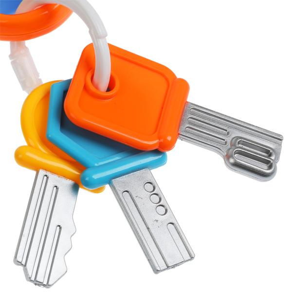 Музыкальный брелок Синий ТРАКТОР ключи Умка в кор.2*24шт