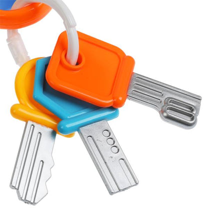 Музыкальный брелок Синий ТРАКТОР ключи Умка в кор.2*24шт