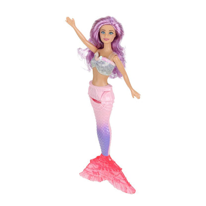 Кукла 29см barbie, пластиковый хвост, блист. в кор.24шт