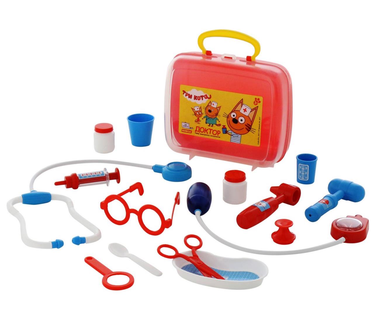 Полесье. Набор "Доктор" Три Кота (в чемоданчике) арт.65346 /4