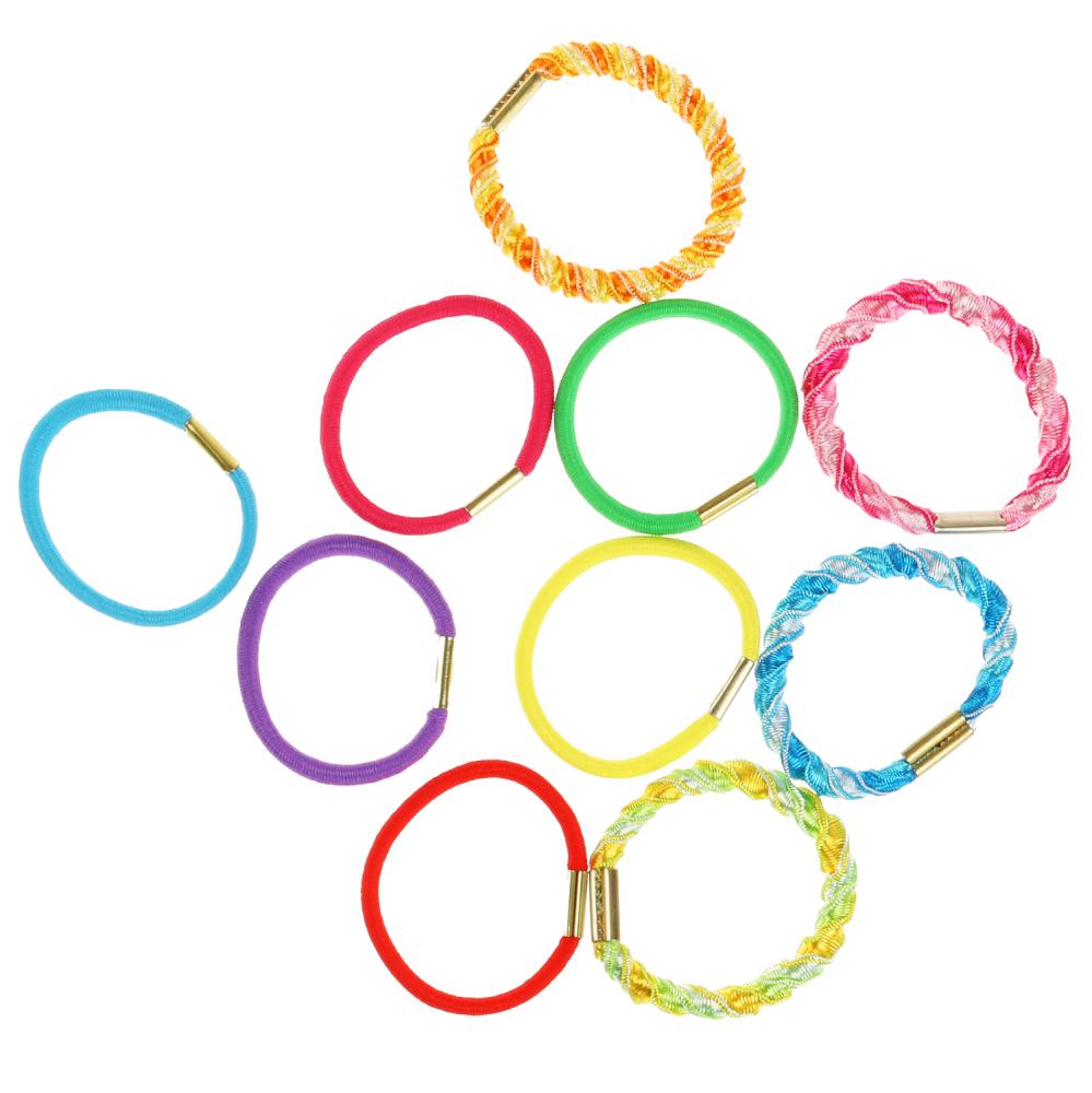 Аксесс. д/девочек СКАЗОЧНЫЙ ПАТРУЛЬ 10 резинок д/волос на карт. dans le paquet. МИЛАЯ ЛЕДИ уп-12шт в кор100уп