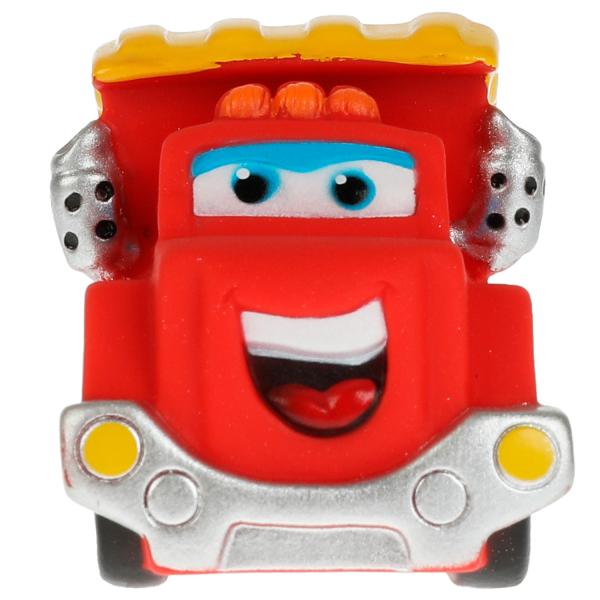 Игрушка пластизоль для ванны грузовичок сетка с хэн-тэгом КАПИТОШКА в кор.72шт