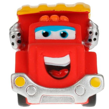 Игрушка пластизоль для ванны грузовичок сетка с хэн-тэгом КАПИТОШКА в кор.72шт