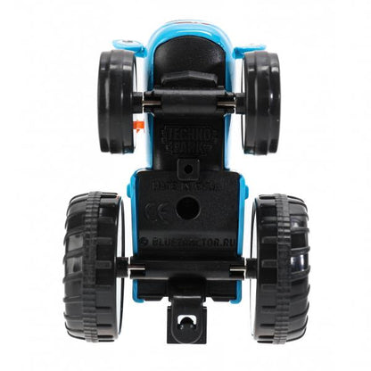 Машина металл СИНИЙ ТРАКТОР синий трактор длина 7,5 см, синий, блист. Технопарк в кор.2*60шт