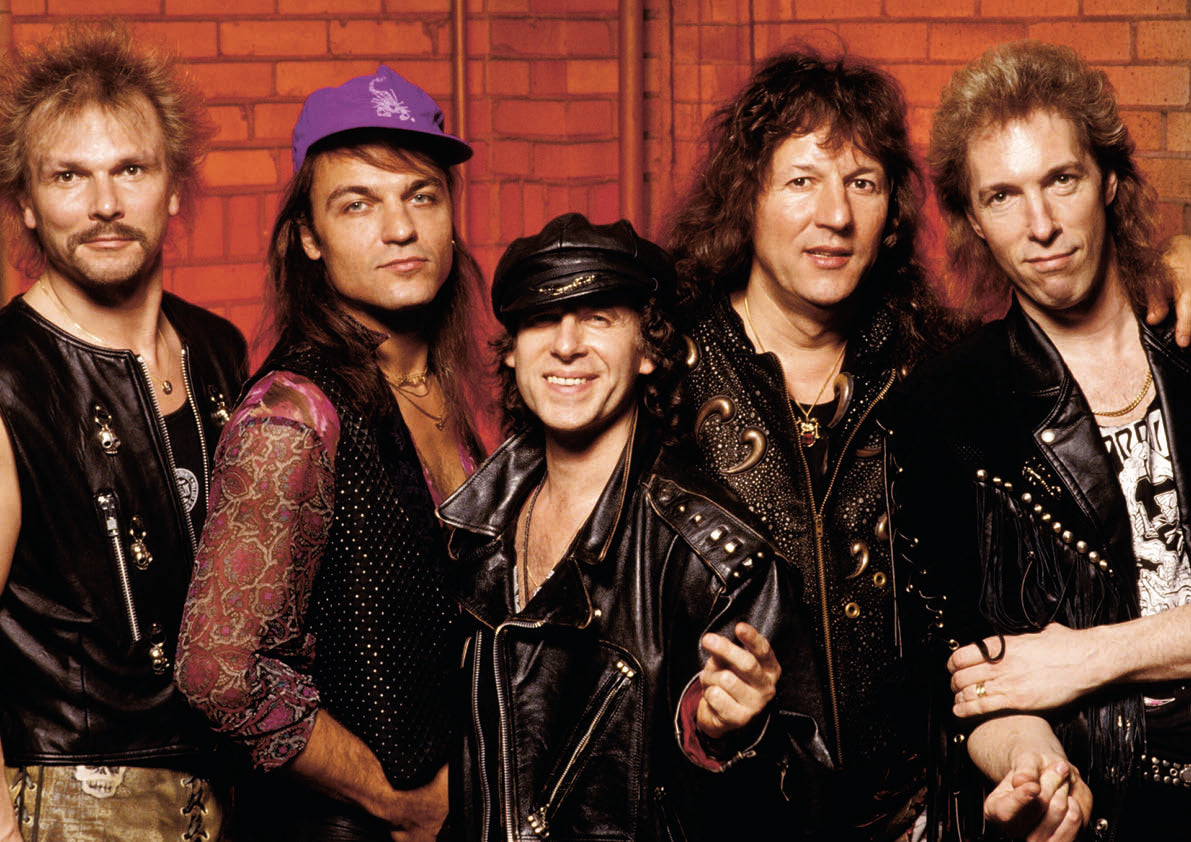 Постер. Звезды металла. Scorpions. Формат А3.