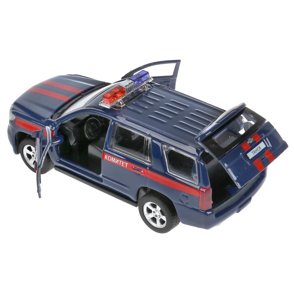 Машина металл "chevrolet tahoe следственный комитет" 12см,инерц.,синий в кор. Parc technologique dans le cor.2*36шт