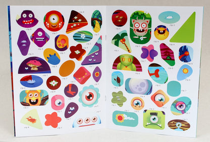 ПОЛЕЗНЫЕ НАКЛЕЙКИ. ЗАБАВНЫЕ МОНСТРИКИ