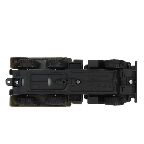 Машина металл АРМИЯ РОССИИ УРАЛ с ракетами 12 см, двери, инерция Технопарк в кор.2*24шт