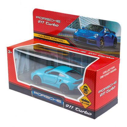 Машина металл porshe 911 turbo инерция, двери, размер 10.5 Технопарк в кор.2*120шт