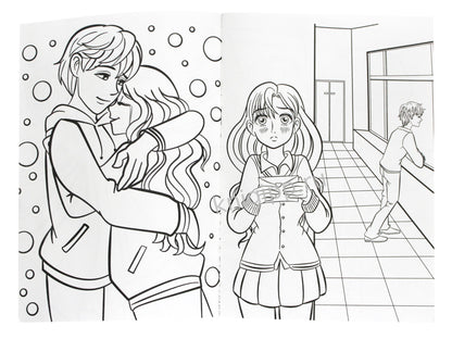 РАСКРАСКА А4 эконом. МИР МАНГИ