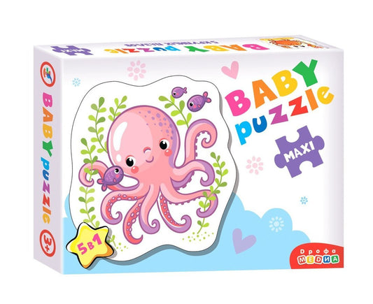 Baby puzzle. 3997 Морские животные