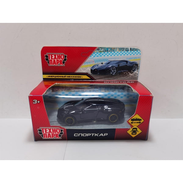 Машина металл СПОРТКАР, 10,5 см, инерция, кор Технопарк в кор.2*180шт
