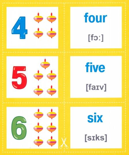 РАЗУМНЫЕ КАРТОЧКИ. ABC&NUMBERS