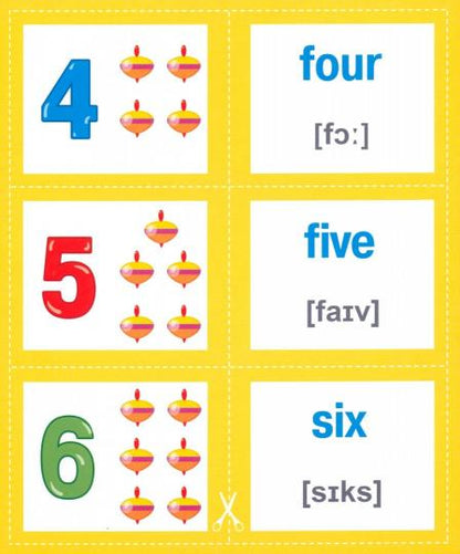 РАЗУМНЫЕ КАРТОЧКИ. ABC&NUMBERS