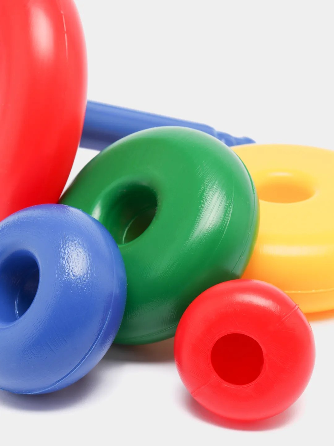 Пирамидка Малышок- 7 колец конус из выдувной plastмассы