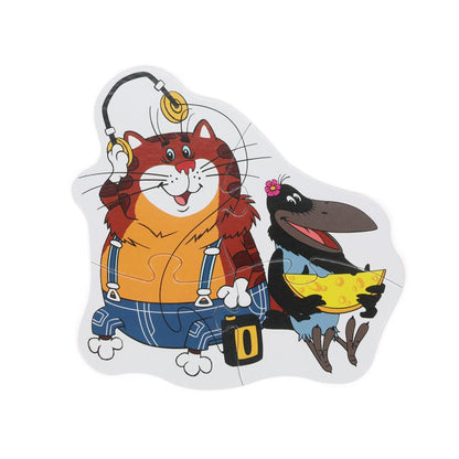 Возвращение блудного попугая. Союзмультфильм. Макси-пазлы. 5 пазлов. Умные игры в кор.50шт