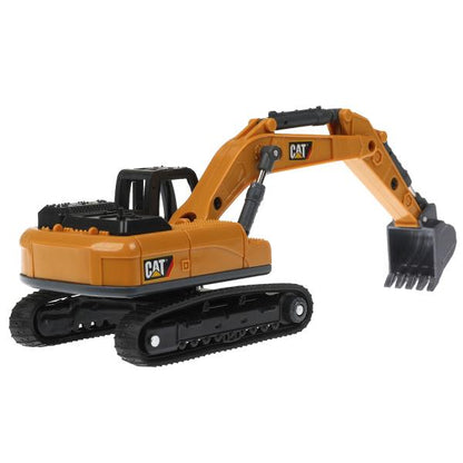Modèle métallique ЭКСКАВАТОР licence chat 14 cm, подв. дет (ковш и корпус) - в кор.2*72шт