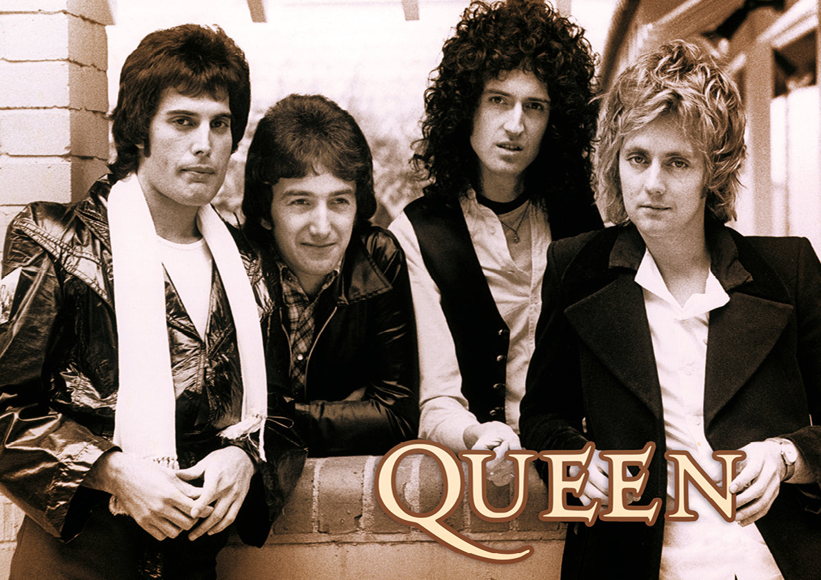 ПОСТЕР. Серия легенды рока. Queen 2. Формат А3