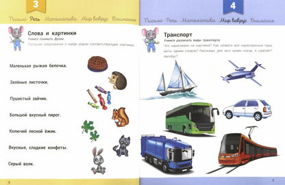 Развивалочка - Развивалочка с мышонком Мишей 3-4 года
