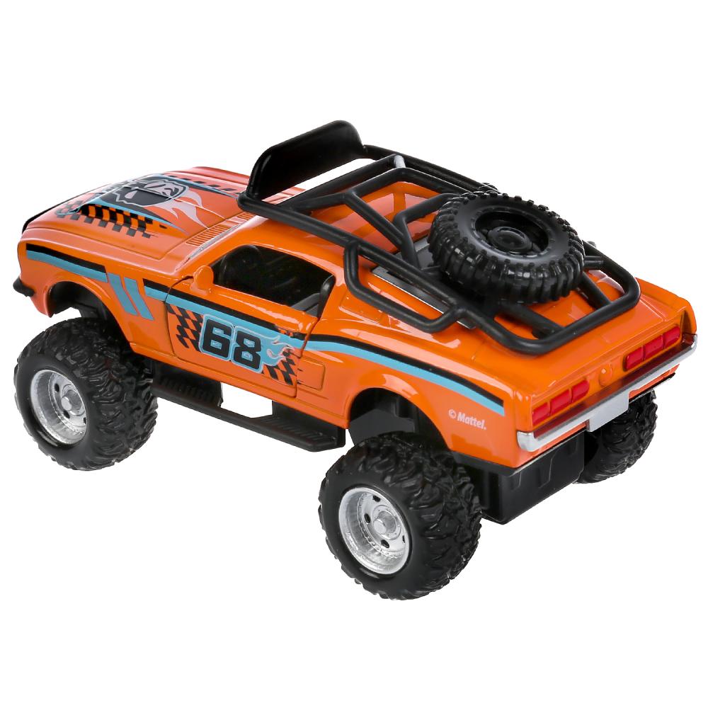 FY628-1 304277 Машина металл свет-звук hot wheels СПОРТКАР, 12,5 см, двери, инерц, кор. Технопарк в