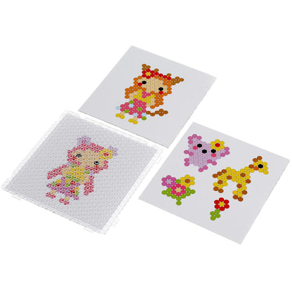 Набор д/детского тв-ва ЭНЧЕНТИМАЛС аквамозаика 400 бусин МУЛЬТИ АРТ в кор.48шт