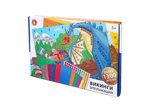 Набор для творчества L'application "Викинги" comprend 1300 éléments