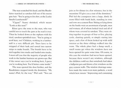 A Series of Unfortunate Events Book 4: The Miserable Mill