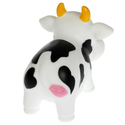 Игрушка для ванны коровка сетка, хенгтег КАПИТОШКА в кор.100шт