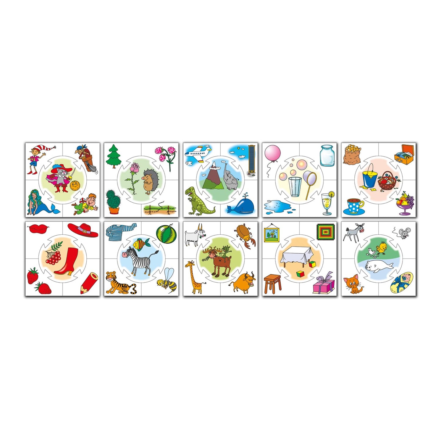 ИГРА ОБУЧАЮЩАЯ УЧИСЬ ИГРАЯ "ПРИЗНАКИ" (М/Г) 00239 в кор.14шт