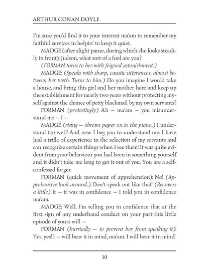 The Adventures of Sherlock Holmes VI. A Drama in Four Acts = Приключения Шерлока Холмса VI. Пьеса в четырех актах: на англ.яз