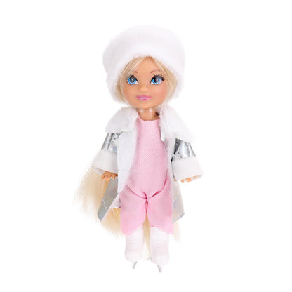 Набор кукол София, Алекс, дочь, руки и ноги сгиб., кор. КАРАПУЗ в кор.24шт