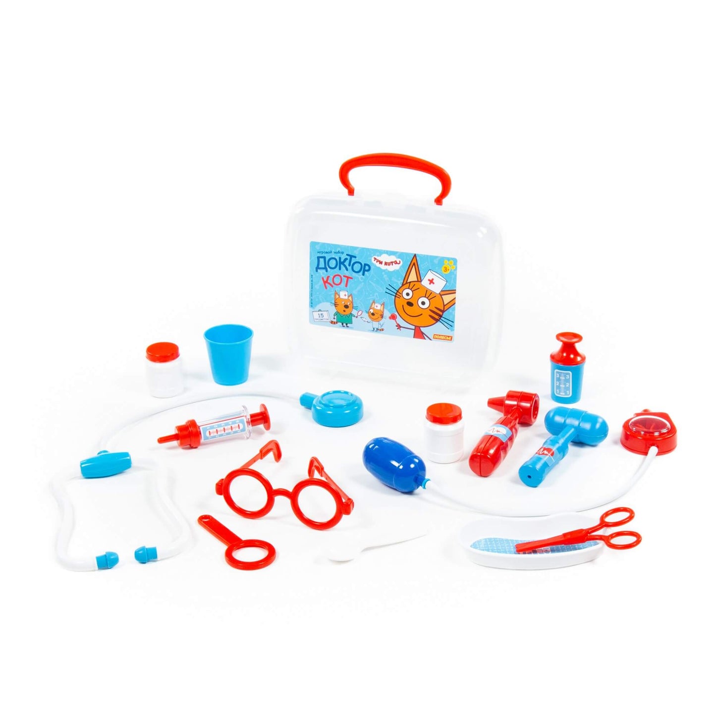 Полесье. Набор "Доктор" Три Кота (в чемоданчике) арт.65346 /4
