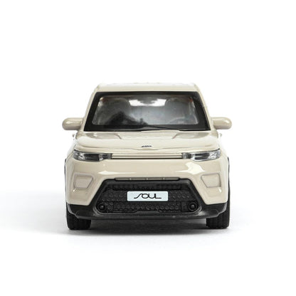 Машина металл KIA soul длина 12 см, двери, багаж., инерц, золотистый, кор. Parc technologique dans le cor.2*36шт